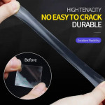 Strong viscosity Transparent Traceless Double-side Acrylic Clear ivy Gel Grip Tape Double Sided Adhesive Silicone Nano Tape